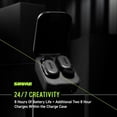 thumbnail image 4 of Shure MoveMic Two - Pro Direct to Phone Wireless Lavalier Microphones | MV-Two-Z7 | 2 Bluetooth Mini Mics | Brand New, 4 of 10