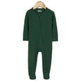 thumbnail image 2 of Boys Girls Cotton Rompers Footed Pajamas Zipper Long Sleeve Sleeper Jumpsuit Clothes, 2 of 3