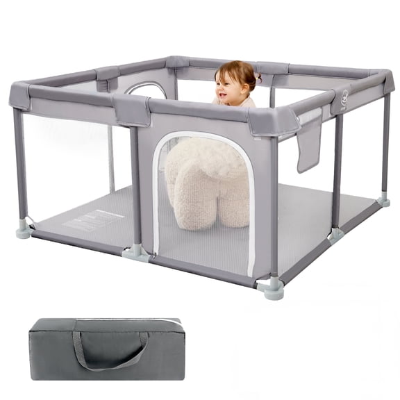 Joypony Grand Parc pour Bébés et Tout-Petits, Clôture de Jeu Pliable 50x50 pour Enfants