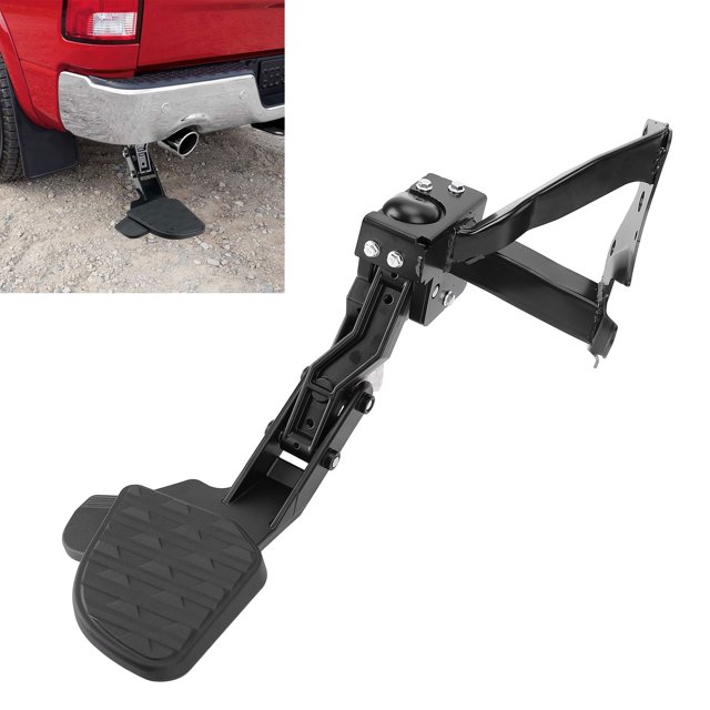 Rear Bed Step, Retractable Bumper Step 82215289AG Stable Pedaling for 1500 DT New Body Style