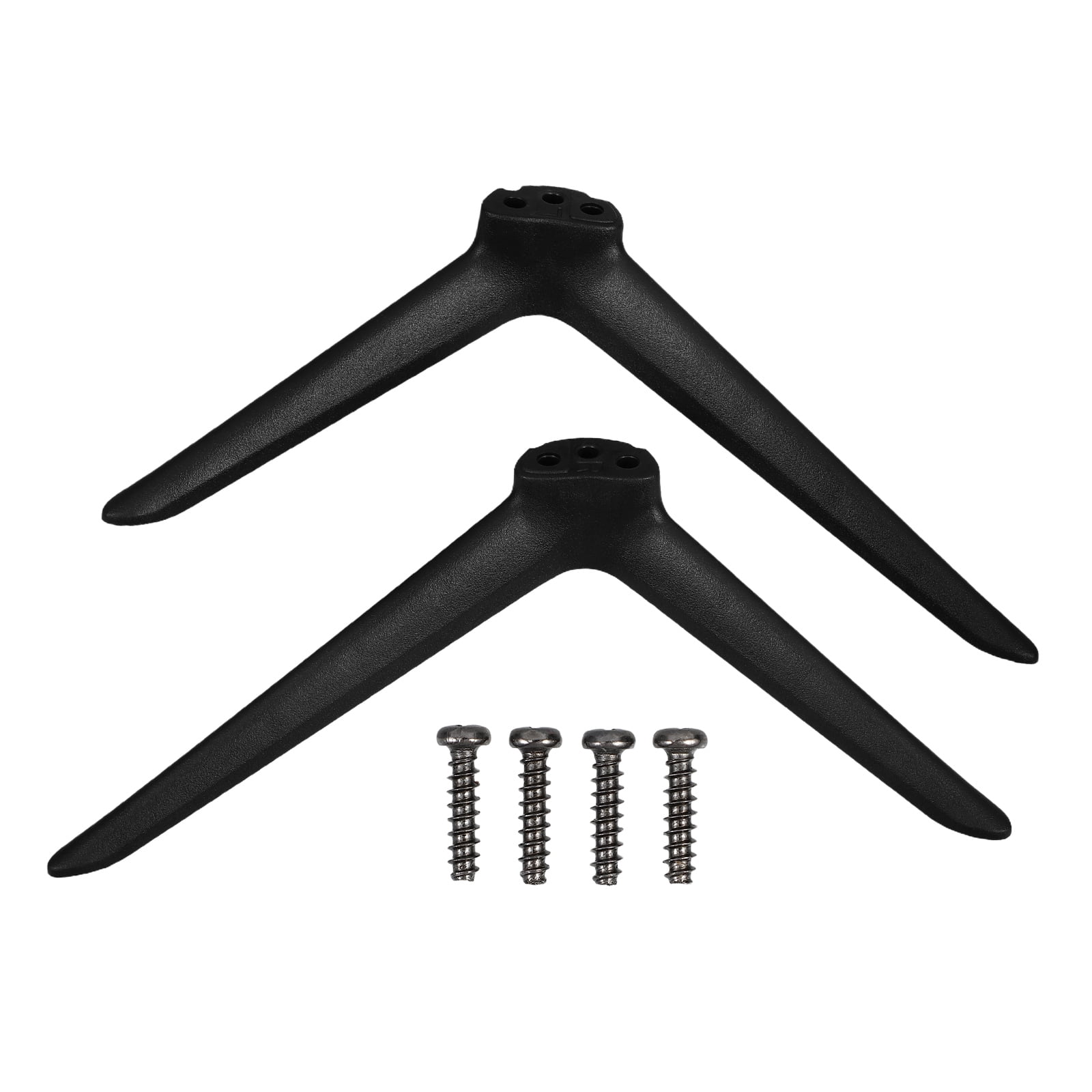 1 Paire de Pieds de Base Universels pour Téléviseur, Pieds de Table pour Téléviseurs, Double Trou, Pieds en Plastique, Écran Réglable, Remplacement