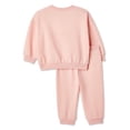 thumbnail image 2 of George Baby Girls' Two Piece Jogger Set, 2 of 2