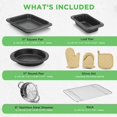 thumbnail image 4 of NutriChef 22-Piece Black Marble Non-Stick Induction Cookware and Bakeware Set - Professional Home Kitchen Collection with Multi-Sized Pots, Pans, and Heat-Resistant Tools, 4 of 5