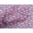 thumbnail image 4 of oneOone Cotton Poplin Fabric Insect|Balloon & Clouds Nature Print Fabric by The Yard 56 Inch Wide, 4 of 4