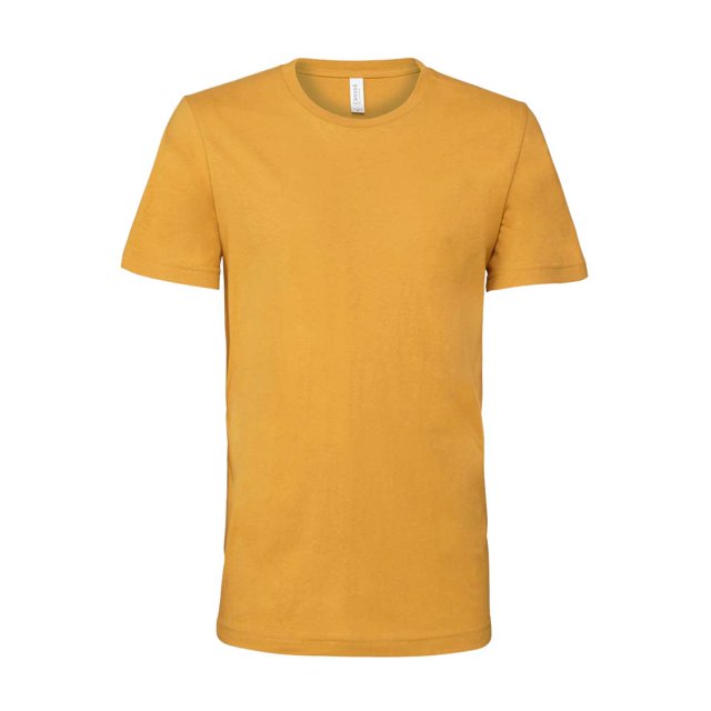 Bella Canvas Men`s 3001c, S, Mustard