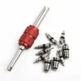 thumbnail image 2 of 1Set A/C Ac Us Valve Core Remover Installer Tool Kit 75mm Car Air Conditioner Valve Core High-Pressure Cores with Screwdriver, 2 of 9