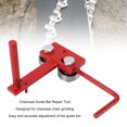 thumbnail image 3 of Chainsaw Guide Bar Repair Tool, High Strength Chainsaw Bar Closing Tool Professional Fixed Frame Accurately Adjust  for Chain Grinding, 3 of 7