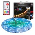 thumbnail image 1 of Refurbished Monster Smart Outdoor LED Strip Lights, 50 ft, 540 RGB+IC LEDs, Weather-Resistant, App and Voice Control, Music Sync, 1 of 5