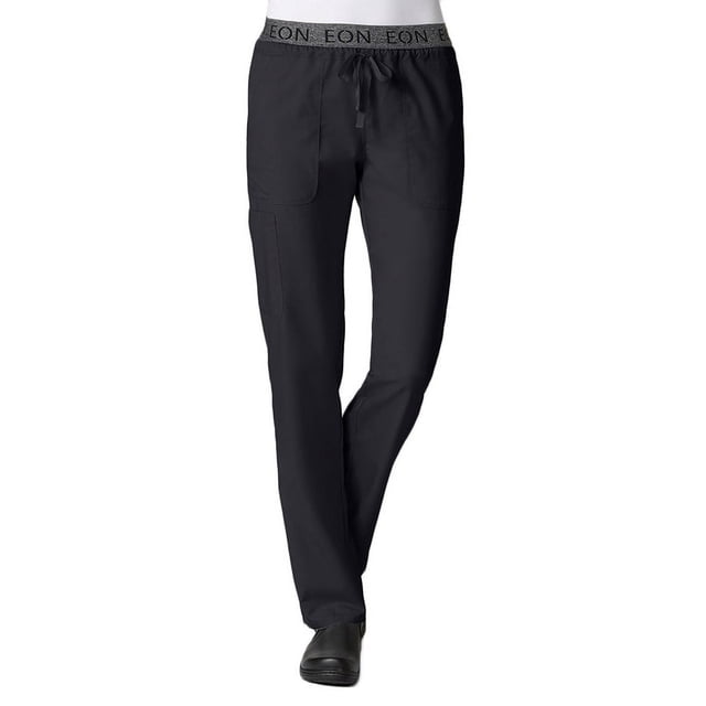 EON Women's COOLMAX Logo Elastic Drawstring Waistband Scrub Pant