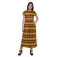 thumbnail image 1 of Moomaya Robe Tunique à Fente avant pour Femmes, Manches Courtes, Kurti Imprimée, Tenue d'Été, 1 of 5