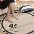 thumbnail image 4 of TIMIFIS Bathroom Rugs Round Carpet Living Room Coffee Table Blanket Bedroom Bedside Blanket Cloakroom Rocking Chair Floor Mat Bath Mat, 4 of 6