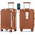 thumbnail image 1 of Joyway Valise Cabine Extensible Rigide 20 Pouces Bagage Cabine Port USB Porte-Gobelet Cadenas TSA Valise, 1 of 7