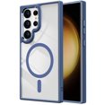thumbnail image 1 of [PST] Samsung Galaxy S24 Ultra Case, Transparent Hard PC Hybrid Back Cover with Magnetic MagSafe Compatible, 1 of 4