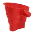 thumbnail image 1 of FHBVT Foldable Tiltable Silicone Flour Funnel Heat-Resistant Non-Stick Flexible Funnel for Baking Ingredient Transfer Flour Sugar Spices Home Kitchen Baking Essential Culinary Accessory Easy to Clean, 1 of 1