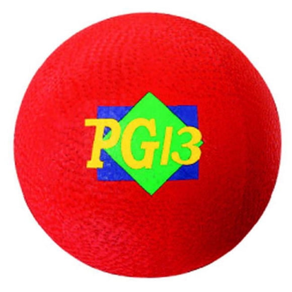 Dick Martin Sports MASPG13R 13 Inch Play Ground Ball - Red
