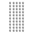thumbnail image 2 of Insert de Filetage, Durable SUS304 Réparation de Trou de Vis pour Navires Entretien Automobile pour Matériel et Machinerie Électronique 1D,1.5D,2D,2.5D,3D, 2 of 8
