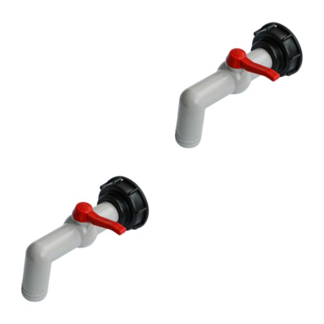 Maytalsory Sturdy And Durable Plastic Drain With 90 Degree Nut Efficient Water Discharge 2Set