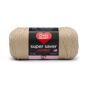 Red Heart® Super Saver® Jumbo Yarn, Acrylic #4 Medium, 14oz/396g, 744 Yards