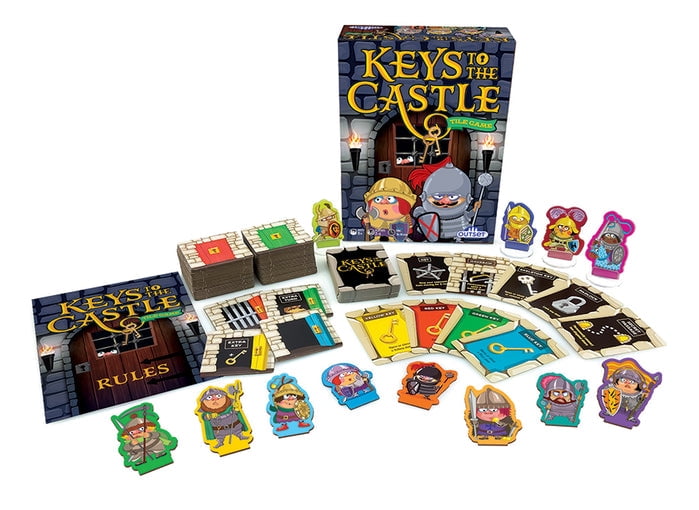 Outset Media Keys to the Castle (New Design) Tile Game, 2-4 Player, Ages 8 & up