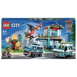 Lego Centre des véhicules d ' urgence de la ville 60371