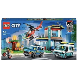 Lego Centre des véhicules d ' urgence de la ville 60371