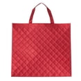 thumbnail image 1 of Walmart Large Quilted Reusable Shopping Bag, Grocery Tote Bag, Red, 1 of 7