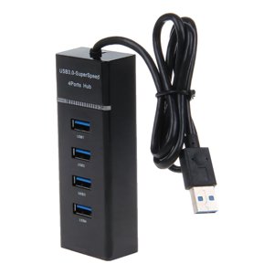 FRCOLOR USB Hub 1pc Multifunction Hub 4 Port Adapter Portable Splitter USB Hub Equipment,4.09"X1.46"X0.94"