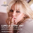 thumbnail image 4 of L'Oréal Paris Lumi Le Glow Tint, Skin Tint Foundation, 4 of 9