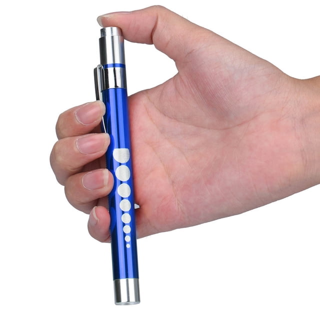 Agiferg LED Sanitary Pen Light Aluminum Alloy Pen Flashlight White Light Yellow Light Inspection Pupil Light For Oral Ophthalmology