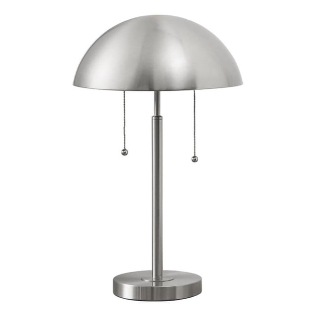 Éclairage - 20 Po h - Lampe de Table - Métal Argenté - Contemporain - Moderne