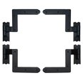 thumbnail image 1 of Lynn Cove Sh225 Ny Style Set For Brick Shutter Hinges And Pintles Black, 1 of 3