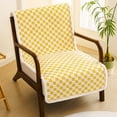 thumbnail image 1 of Office Recliner Plushs Seat Cushion Backrest Integrated Thick Non Slide Mat Suitable For Chairs Stools Sofas And Recliners, 1 of 6