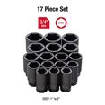 thumbnail image 5 of Sunex Tools 4685 0.75 Po Dr Sae Dp Douille à Impact 17 Pcs, 5 of 5