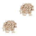 thumbnail image 1 of mmirethe Durable Wooden Clothespins - Convenient To And Multipurpose Clips For Photo And Decoration Wooden Clips Fashion 25mm锛?00锛?2PCS, 1 of 6