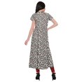 thumbnail image 3 of Moomaya Printed Kurta Front Slit Tunic Tops Women Summer Wear Ladies Kurti, 3 of 5