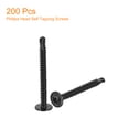 thumbnail image 3 of Unique Bargains Phillips Head Self Tapping Screws, 200pcs #8x1-3/4' Sheet Metal Screw, 3 of 4