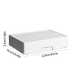 thumbnail image 3 of XYAIYT Plastic Drawer Organizer Storage Box with Lid for Cosmetics and Sundries Multifunctional Home Office Solution Secure and Convenient with Extra Height Capacity, 3 of 7