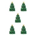 thumbnail image 1 of Ruiboury Party Decor Essential Christmas Foil Balloons With Exquisite Patterns Balloon Christmas Suitable For Any Places multicolor Christmas tree 5Set, 1 of 6