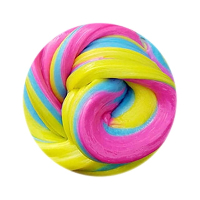 MVRLSH à Moins de 10$ Boue de Coton à Agencement de Couleurs Boue Cristalline Boue de Dessin Boue de Soie Jouet de Décompression