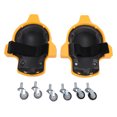 thumbnail image 2 of Knee Pads with Casters 360 Turn Rolling for Tile Installation Masonry - Premium ABS Material, 2 of 7
