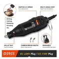 thumbnail image 3 of Mini Perceuse Électrique 130 W Machine de Perçage 30000 Tr/min Vitesse Variable Outils Rotatifs Graveur Électrique, Compacte et Légère Portable, 3 of 7