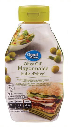 Great Value Mayonnaise with Olive Oil