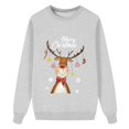 thumbnail image 1 of Kcodviy Ensemble de Pyjama Confortable et Décontracté pour Enfants pour la Famille Parent-Enfant à Manches Longues Bas de Pyjama Assortis pour la Famille Chandail à Col Rond Pyjamas de Noël pour la Famille Ensemble Haut Imprimé de Noël, 1 of 3