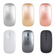 thumbnail image 5 of M80 2.4G Wireless Rechargeable Charging Mouse Ultra-Thin Silent Office Notebook Opto-electronic Mouse Silver, 5 of 5