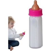2PC Milk Doll Bottle With Disappearing Liquid Milk Baby Bottle Toy Disappearing Milk Doll Bottle For Kids Great Gift For Little Girls 2ml