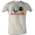 thumbnail image 1 of Popeye Popeye Vs. Brutus T-Shirt Naturel pour Adulte, 1 of 2