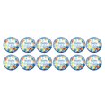 thumbnail image 1 of Maytalsory 6pcs Birthday Party Disposable Tableware Paper Plate Colored Dessert Plate Adult Children Birthday Party Baby Shower Decoration balloon 2Set, 1 of 6