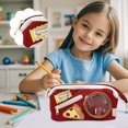 thumbnail image 4 of Cute Pencil Case Cute Food Pain Bag Pencil Case High Denomination Large Capacity Student Pencil Case Color Contrast Pencil Case Can Be Placed, 4 of 6