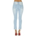 thumbnail image 3 of COVER GIRL by COVER GIRL Women's Ripped Distressed Plus Size Skinny Denim Jeans, 1, 3 of 8