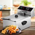 thumbnail image 3 of Gymax 1700W Deep Fryer Electric Commercial Tabletop Restaurant Frying w/ Basket Scoop, 3 of 10